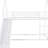 White Twin/Twin Bunk Bed With Slide And - Metal For Bedroom Space House & Slide, Decor-585675814