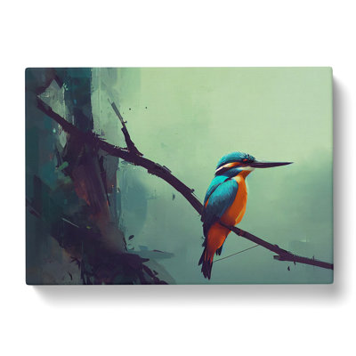 Kingfisher Bird Vol.4 - Wrapped Canvas