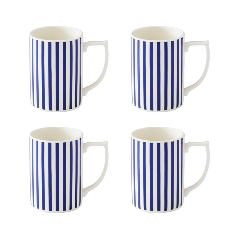 Steccato Earthenware Coffee Mug