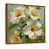 Toile avec cadre flottant brun