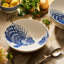 Spiky Fish Porcelain Serving Bowl