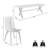 Naples Patio Dining Set with Rectangular Table-58623715