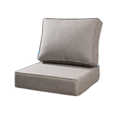 Fenna Indoor/Outdoor Seat/Back Cushion Sofa Set Birch Lane Size: 22.5 H x 67.5 W x 22.5 D