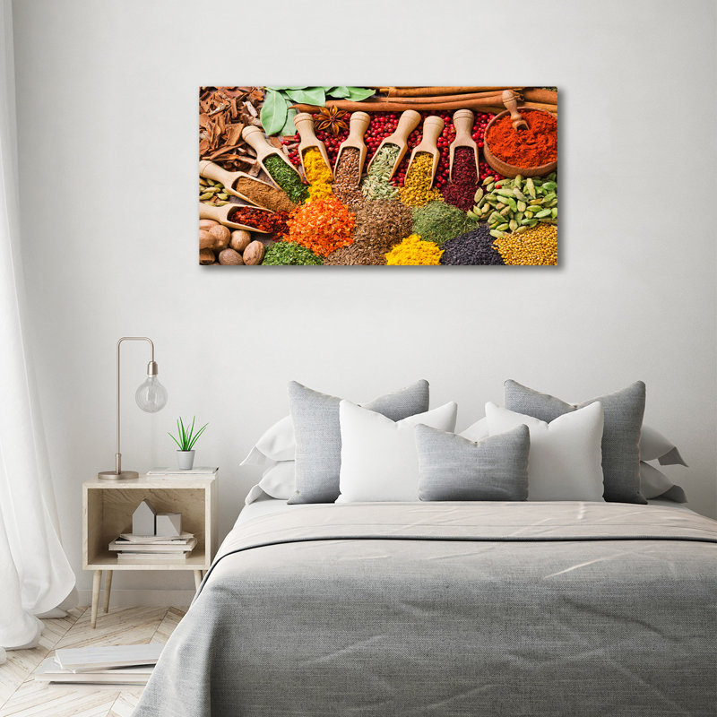 Colourful Spices - Wrapped Canvas Print