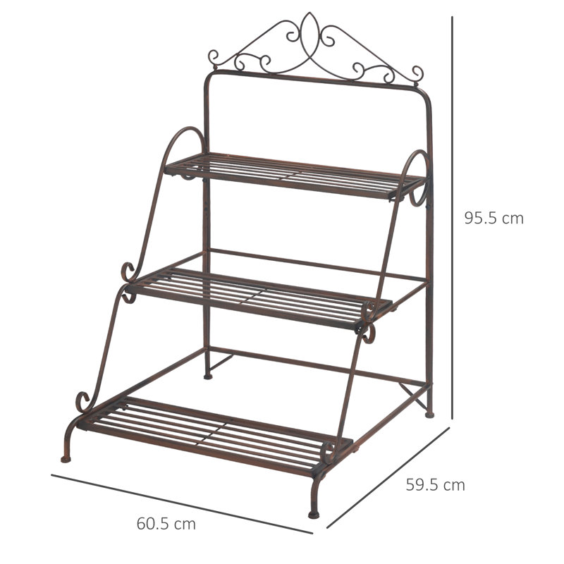 Eita Metal Weather Resistant Plant Stand