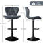 Higginsport Swivel Upholstered Adjustable Height Counter Stool with Metal Frame-1585984009