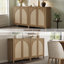 Boho - Buffet en rotin avec tablettes réglables-362371664