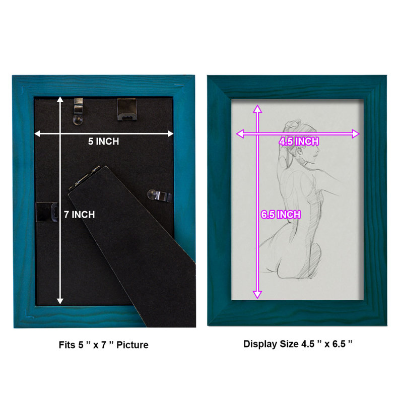 «Geltrude femelle dos croquis II», reproduction sur papier, H 8 po x l 6 po x P 1 po, Bleu