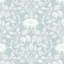 Garden Vine - Frosted Pearl Botanical Wallpaper