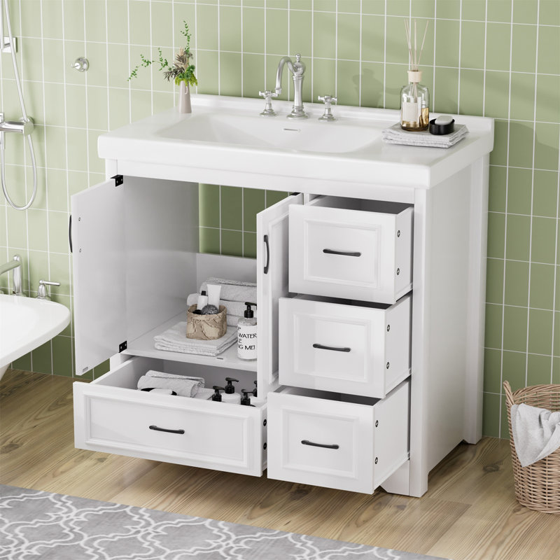 Meuble-lavabo 36 po avec lavabo simple