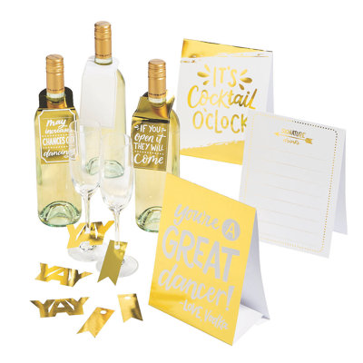 Paper Party Supplies Kit for 12 Guests