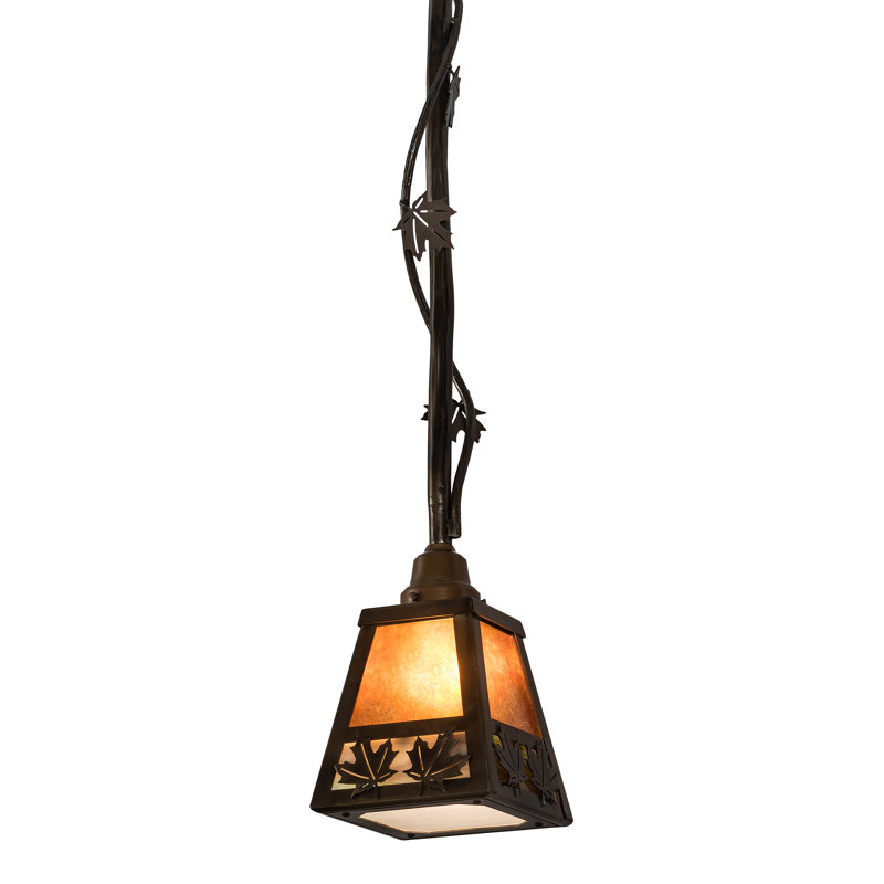 Luminaire suspendu géométrique 1 lumières lanterne Petra