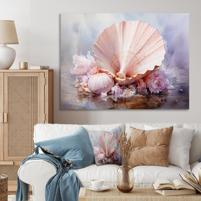 " Pink Seashell Serenity "