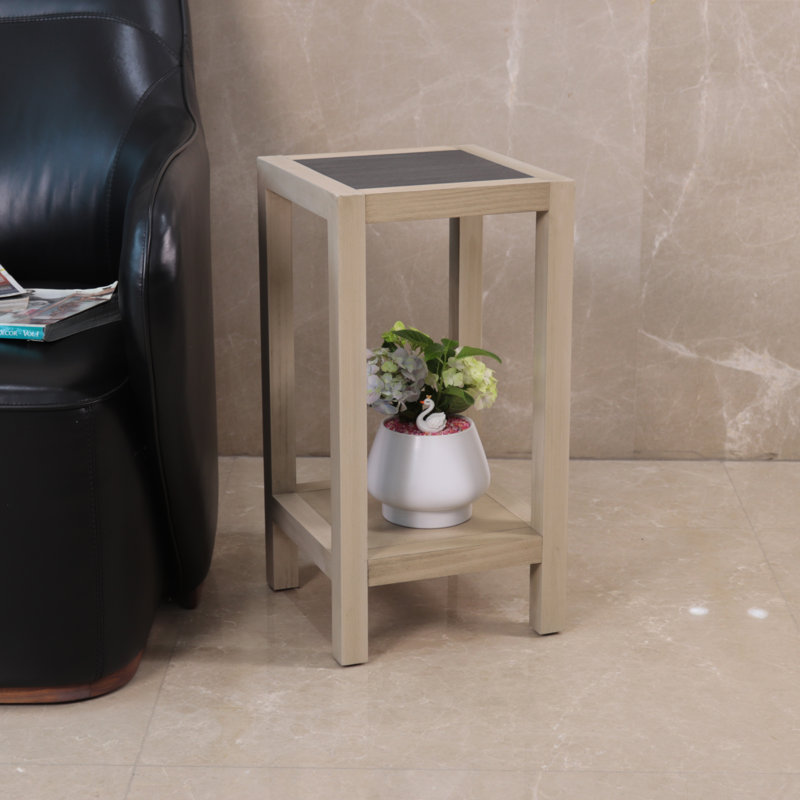 Table de bout de style traîneau de 22,8 po Sulkey
