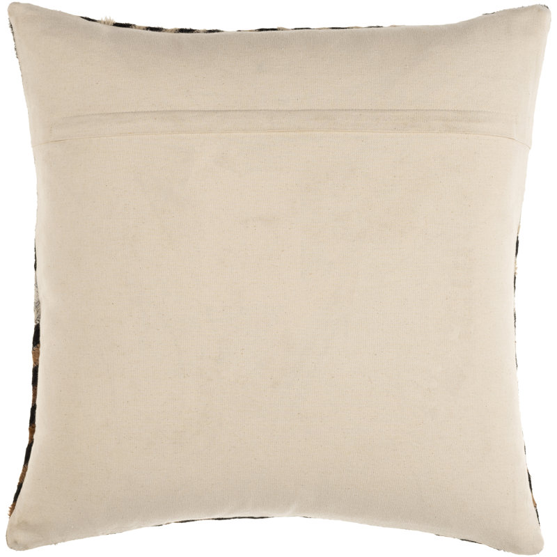 Coleridge Reversible Throw Pillow, Black/Brown Chevron, Pillow Cover Only - No Insert