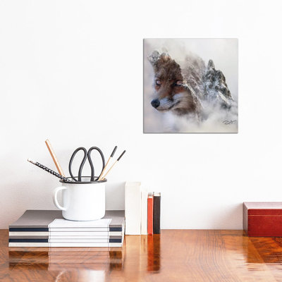 Mountain Fox by Paul Haag - Print on Canvas