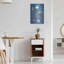 «Retro Ornaments I Blue» par Courtney Prahl-854929704