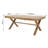 Buroker 8 - Person Teak Patio Dining Set with Extendable Rectangular Table , Sunbrella® Cushions Included-290835190