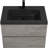 30" Floating Bathroom Vanity With Sink, Wall-Mounted Storage Cabinet With Black Quartz Sand Top Basin And Soft Close Drawers Fully Assembled, EDI-Series Cement Grey-1338723491-1338723501