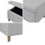 Banc de rangement rembourré Mairianne