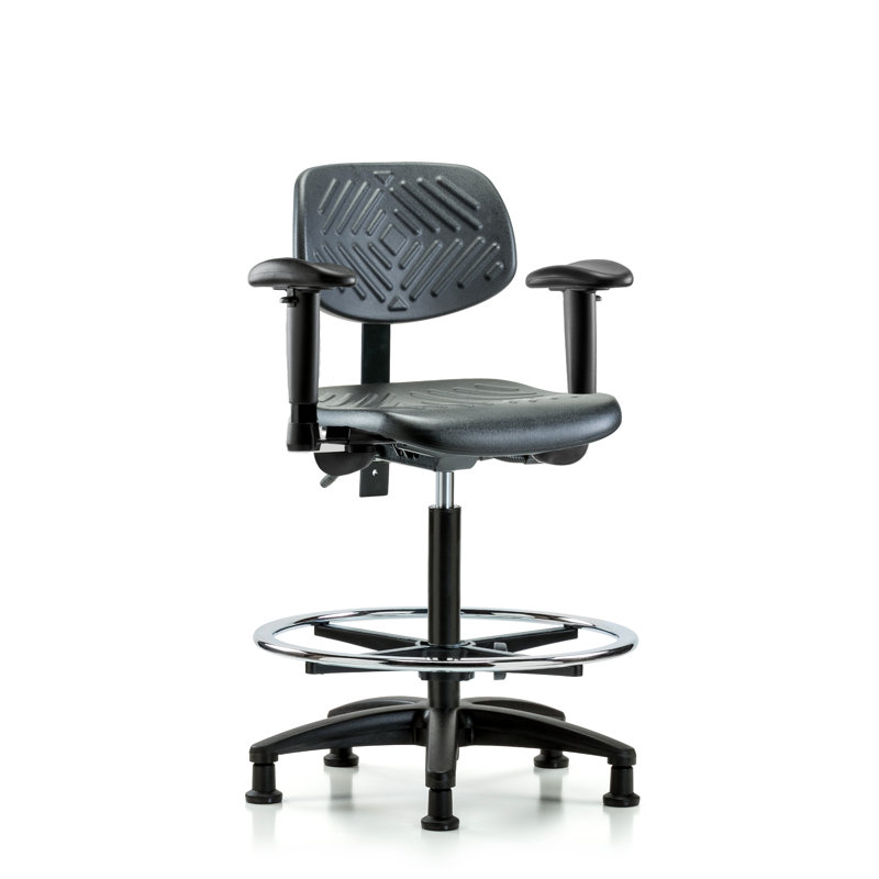 Chaise de dessinateur Blue Ridge, Patins, Inclus