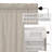 Peltier Cotton Striped Swag Window Valance