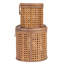 Boîtes de rangement modernes décoratives ovales en rotin tissé-2002975856