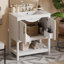 Meuble-lavabo 30 po avec comptoir en céramique-831475519