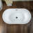 54'' x 29.5'' Freestanding Soaking Acrylic Bathtub-74466587