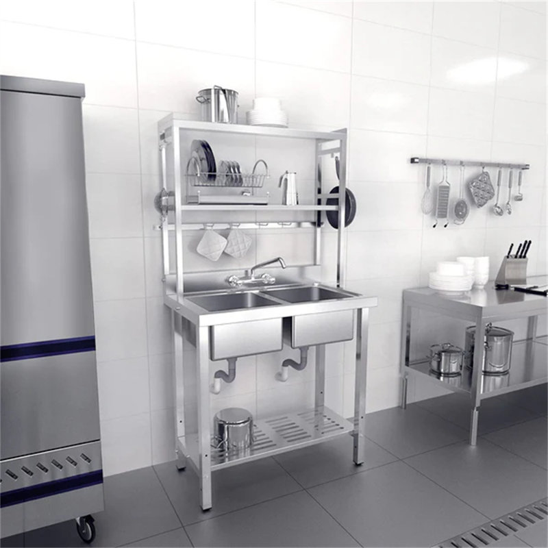 35.8'' L x 21.3'' W Stainless Steel Kitchen Utility Sink