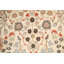 Tapis oriental à motif floral et teinture végétale Tabriz noué à la main 4 x 7