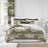 Greenwood Ivory/Red Linen Coverlet / Bedspread Set-64097719