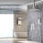 Complete Shower System with Rough in-Valve-60459434