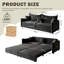 Très grand lit gigogne escamotable avec 3 coussins-129173124
