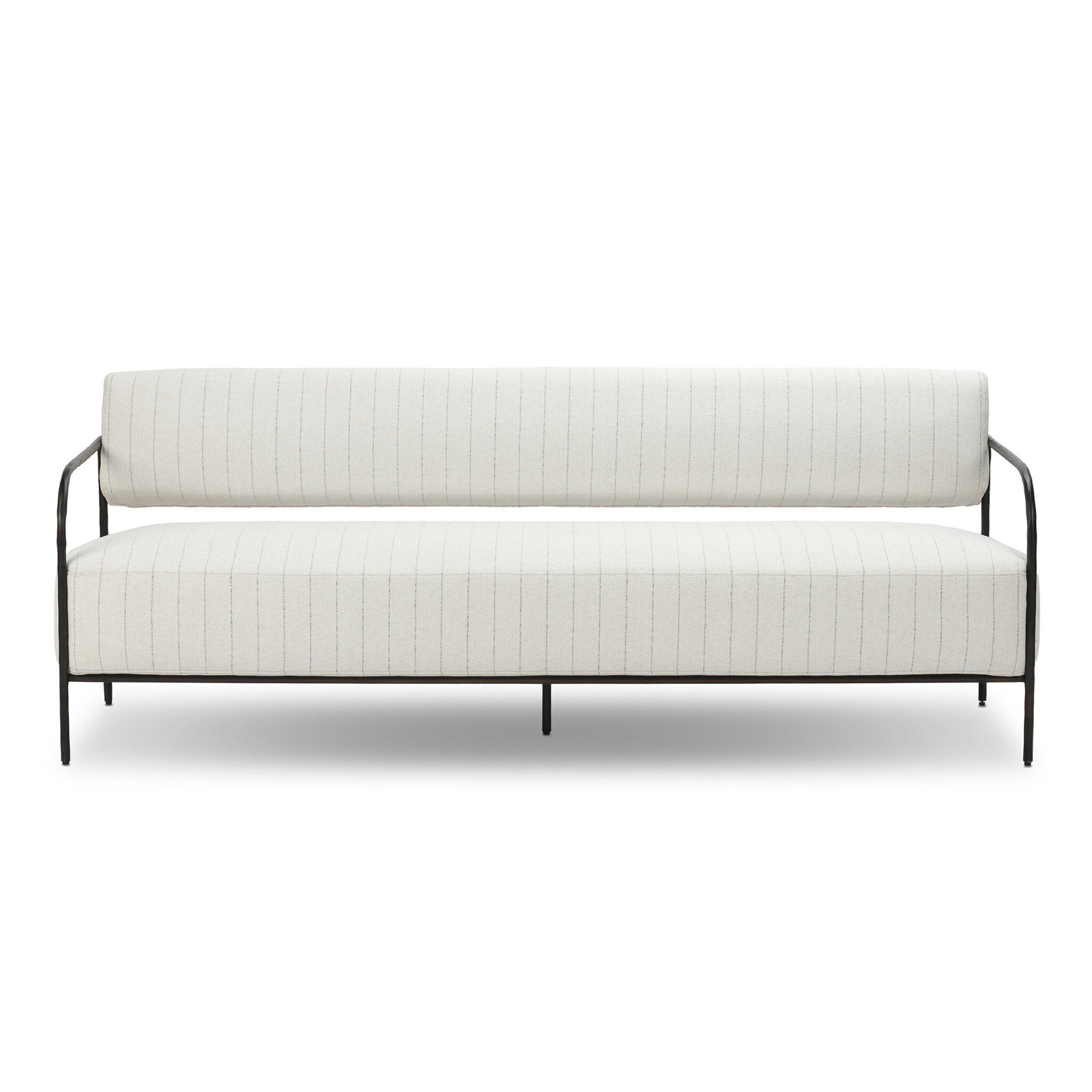 Channing 78" Hammered Iron Patio Sofa