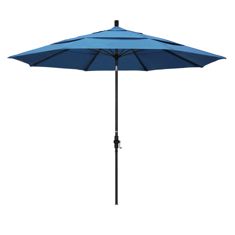 Parasol de marché 9 pi 2,5 po Mariyah, Toile Capri Performance