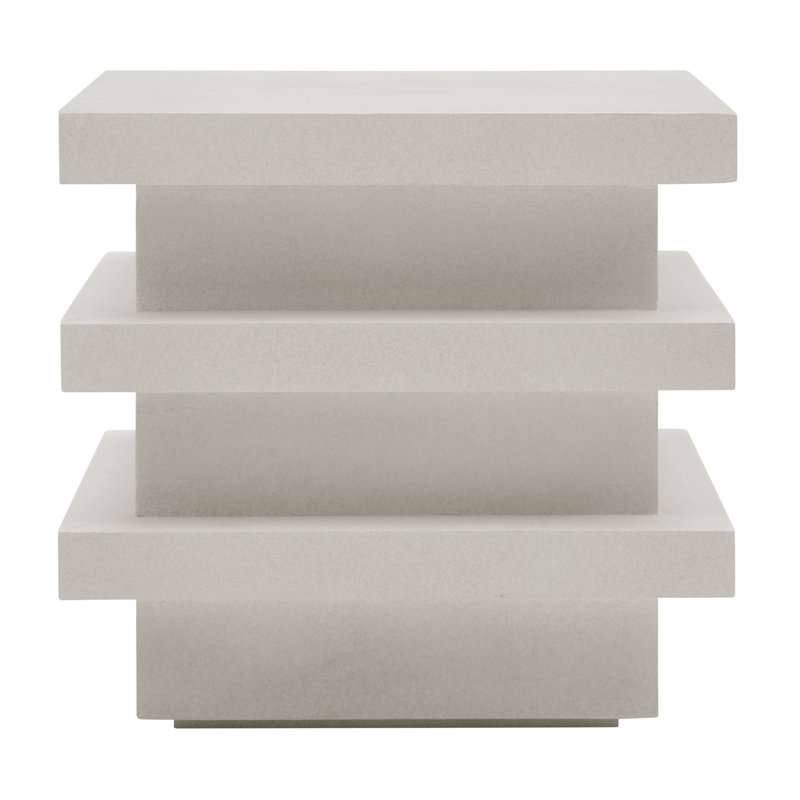 Provenance Signature Outdoor Square Coffee Table, 18" x 18" x 15"