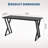 Industrial 55 Inch Rectangle Dining Table with Multi-functional Design-452886063