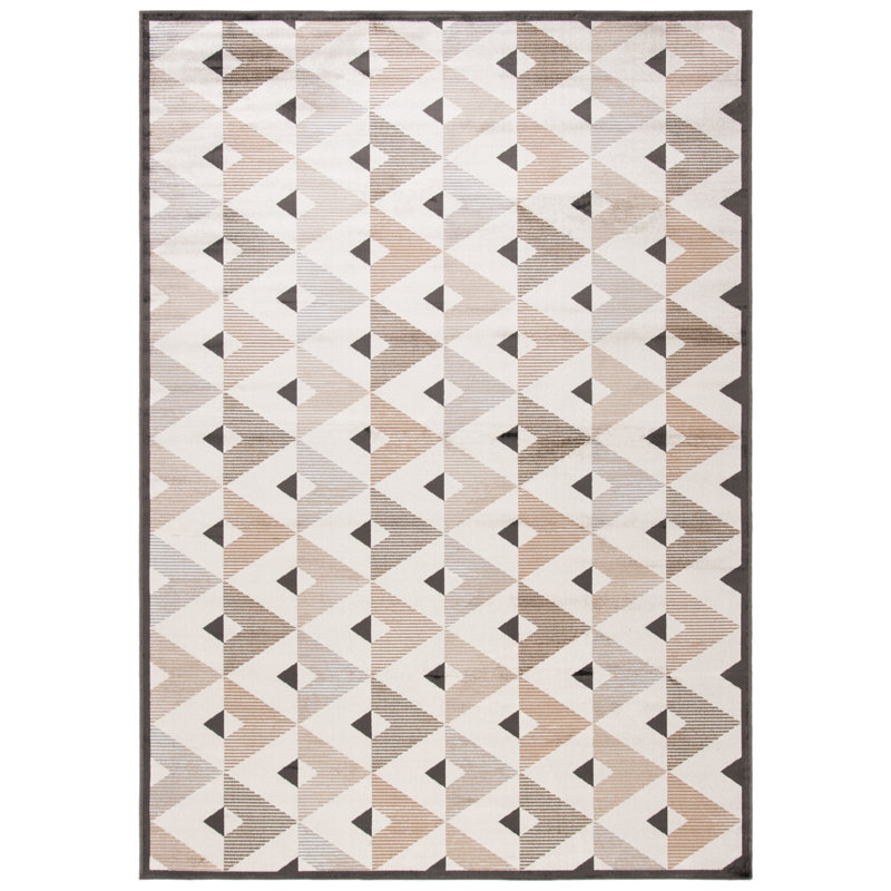 Torres Geometric Viscose Area Rug, Rectangle 160 x 231cm