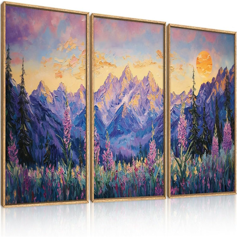 3 Piece Single Picture Frame Print