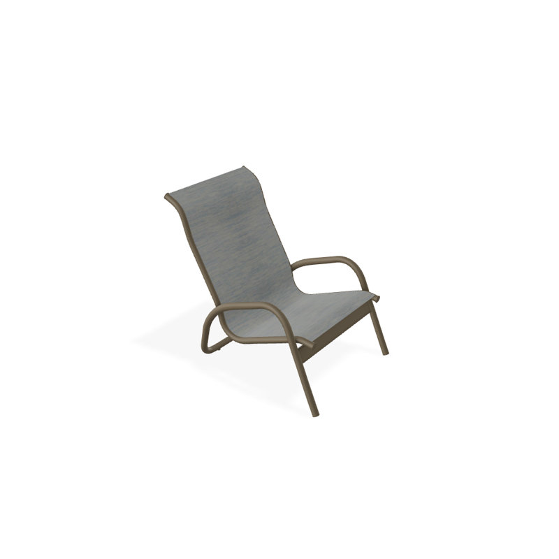 Beach Chair, Textured Beachwood, Reflection
