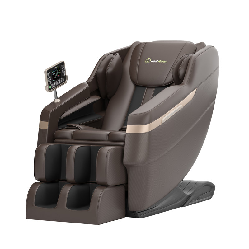 Fauteuil de massage Shiatsu pour corps entier Favor-BS-02, Brun