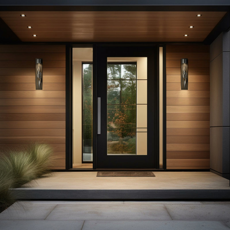 Flux Outdoor Flush Mount, Oil Rubbed Bronze