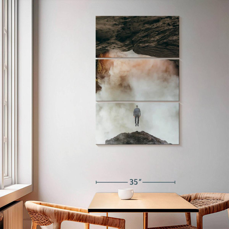 Volcano Blow, 65" H x 42" W