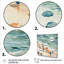 Beach Day Umbrella Parade II - Beach People, art mural-218501774-218501809