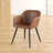 Manjeevan Faux Leather Armchair-865536206