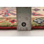 Tapis de couloir unique en laine noué à la main gazni rouge et doré des années 2010 de 2 pi 9 po x 9 pi 2 po Qaiden