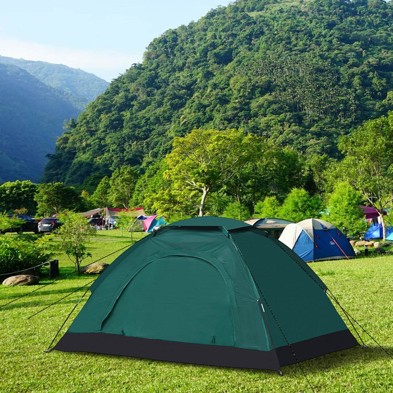 Cantres 2 Person Tent, Green