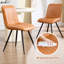 Chaise rembourrée en similicuir-1886495278