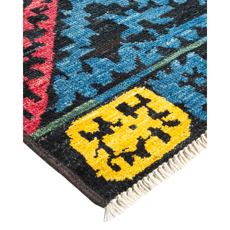 Contemporary One-of-a-Kind 8' 2" X 9' 10" Hand Knotted Area Rug